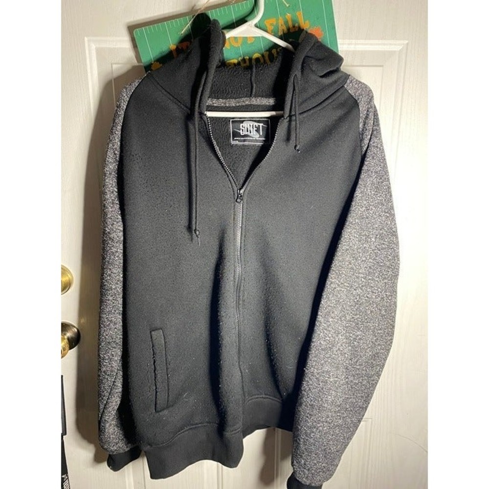 Hoodie Swift black n gray size XL